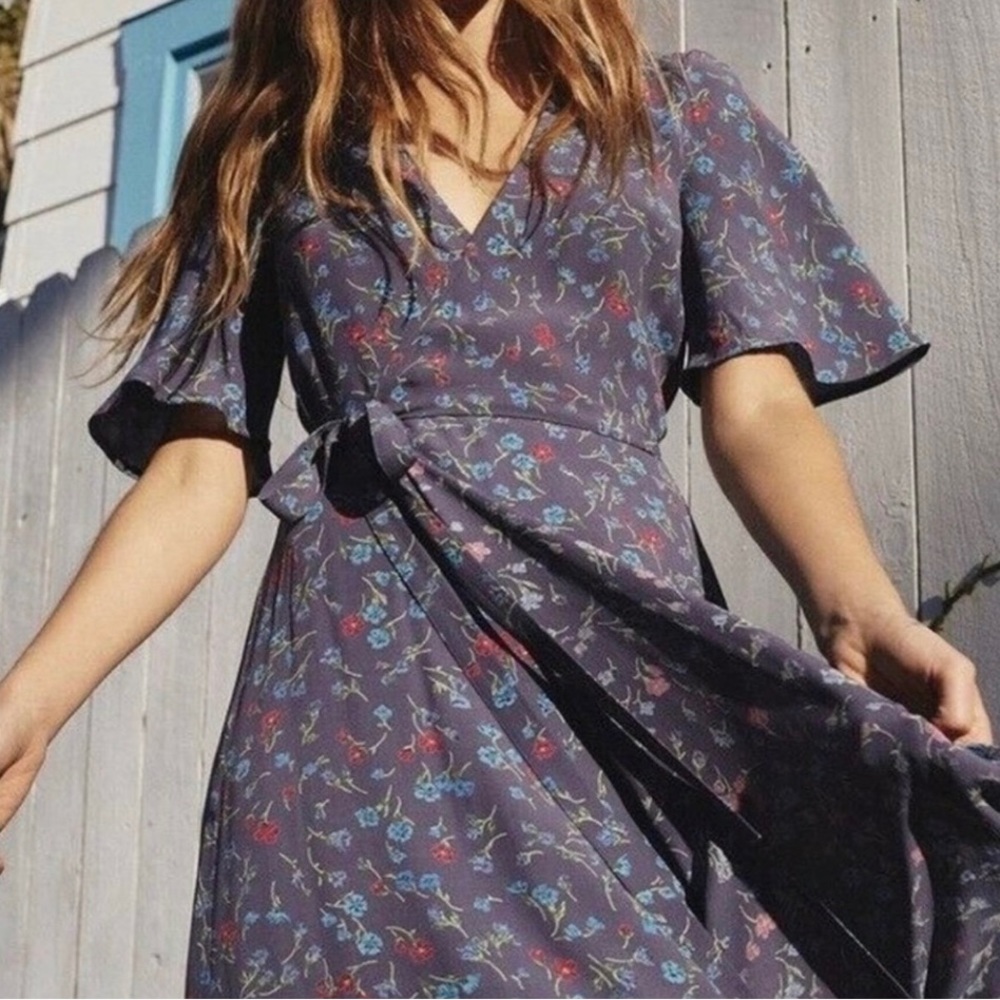 Christy Dawn Bluebell Wrap dress (rare) small